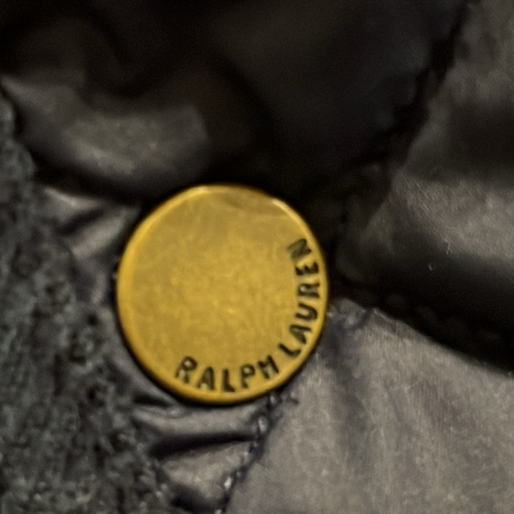 Ralph Lauren Baby Boy Water-Resistance Hooded Barn Bunting Navy Snowsuit SZ 6 M - Picture 7 of 7